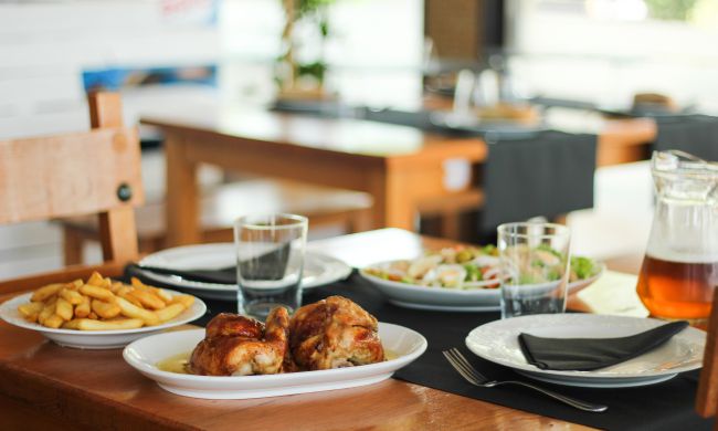 Comida restaurante