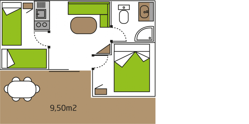Plano Bungalow